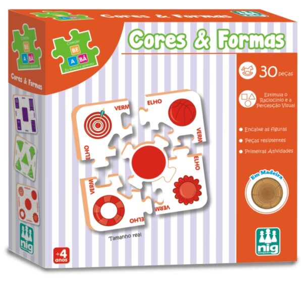 Cores e Formas | Caixa - NIG Brinquedos
