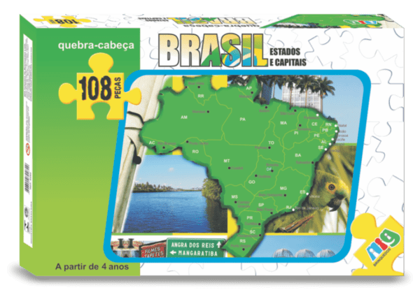 Brasil Estados e Capitais - NIG Brinquedos